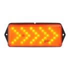 SIRENA - F4 LED, segnalazione direzionale, luce di scorrimento, IP67, V24ACDC