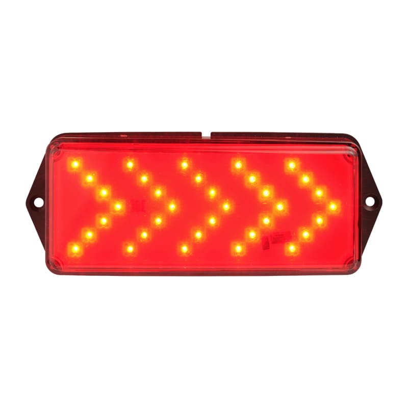 SIRENA - F4 LED, segnalazione direzionale, luce di scorrimento, IP67, V24ACDC