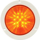 SIRENA - R4 LED, segnalazione prioritaria, luce fissa, IP66, V24ACDC, base bianca