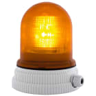 SIRENA - TYPE 200 Luce fissa/lampeggiante, a led arancione, IP55, V24ACDC, base grigia