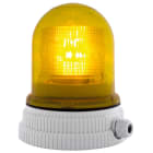 SIRENA - TYPE 200 Luce fissa/lampeggiante, a led giallo, IP55, V240AC, base grigia