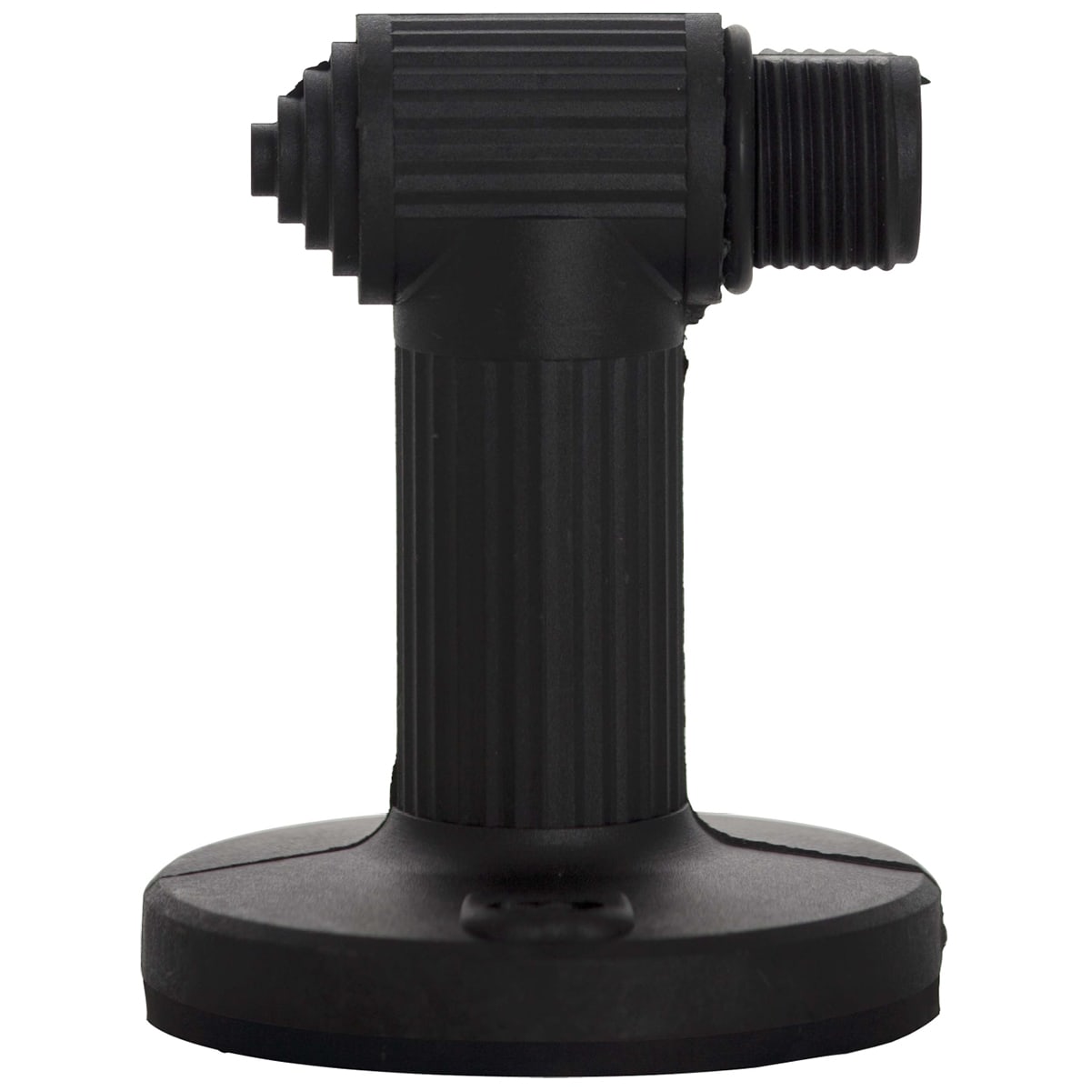 SIRENA - TWS DOUBLE WALL MOUNT (BP2), supporto laterale filettatura semplice, guarnizione toroidale, NERO