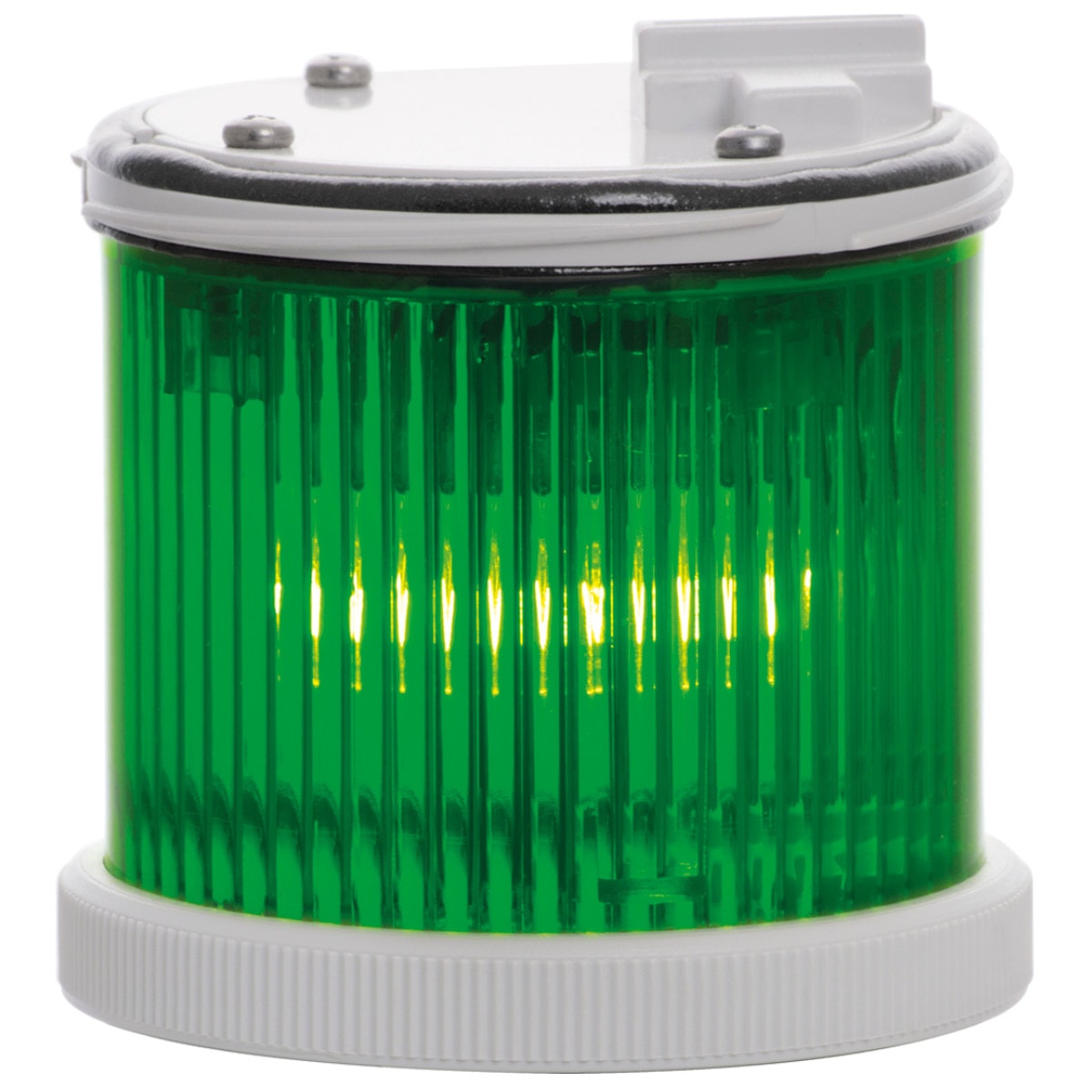 SIRENA - TWS FLASH, lampada ad incandescenza, effetto lampeggiante, IP66, V24/240AC, ghiera GRIGIA