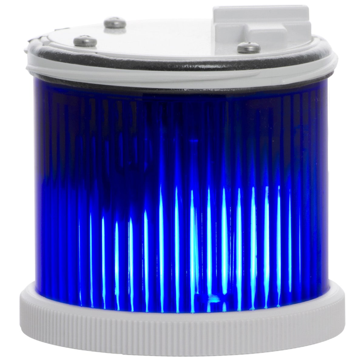 SIRENA - TWS, modulo luminoso con xeno, effetto flash, IP66, V24ACDC, ghiera GRIGIA