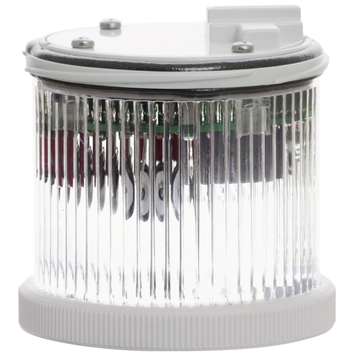 SIRENA - TWS, modulo luminoso con xeno, effetto flash, IP66, V24ACDC, ghiera GRIGIA