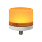 SIRENA - E-LITE : dispositivo di segnalazione LED arancione IP66 24VDC QC M12