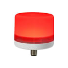 SIRENA - E-LITE : dispositivo di segnalazione LED rosso IP66 24VDC QC M12
