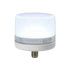 SIRENA - E-LITE : dispositivo di segnalazione LED bianco IP66 24VDC QC M12