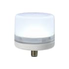 SIRENA - E-LITE : dispositivo di segnalazione LED bianco IP66 24VDC QC M12