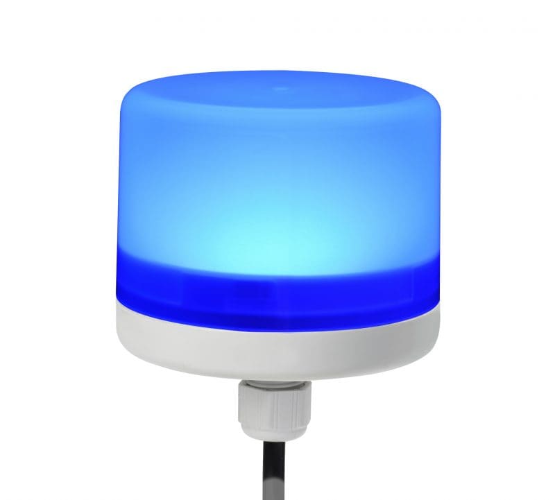 SIRENA - E-LITE : dispositivo di segnalazione LED blu IP66 24VDC