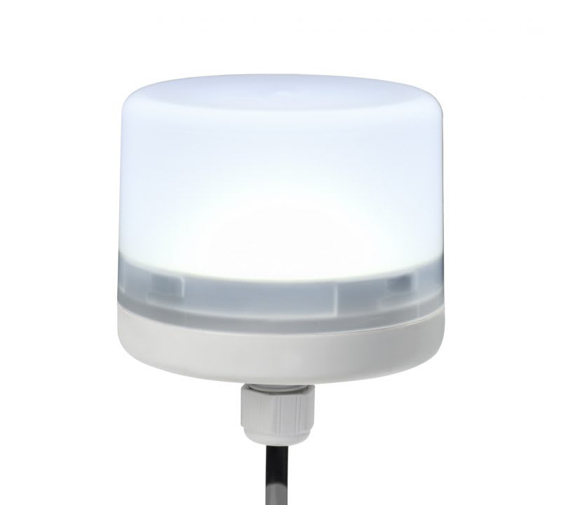 SIRENA - E-LITE : dispositivo di segnalazione LED bianco IP66 24VDC