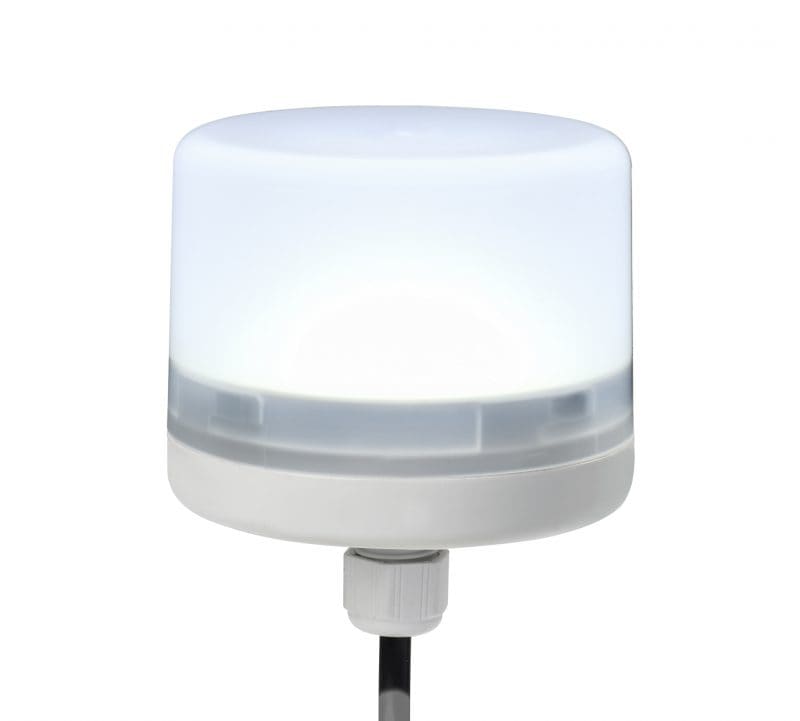 SIRENA - E-LITE : dispositivo di segnalazione LED bianco IP66 24VDC
