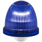 SIRENA - OVULUX FLASH R, lampeggiante, lampada a incandescenza, IP65, V12/48DC, base grigia