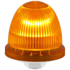 SIRENA - OVULUX FLASH R, lampeggiante, lampada a incandescenza, IP65, V24/240AC, base grigia