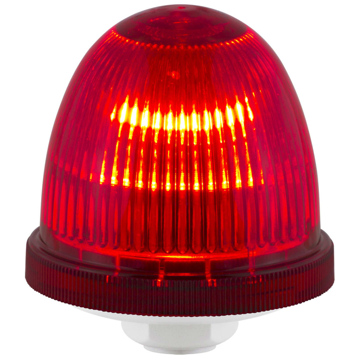 SIRENA - OVULUX FLASH R, lampeggiante, lampada a incandescenza, IP65, V24/240AC, base grigia