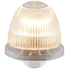 SIRENA - OVULUX FLASH R, lampeggiante, lampada a incandescenza, IP65, V24/240AC, base grigia