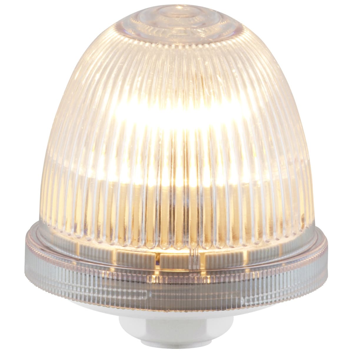 SIRENA - OVULUX FLASH R, lampeggiante, lampada a incandescenza, IP65, V24/240AC, base grigia