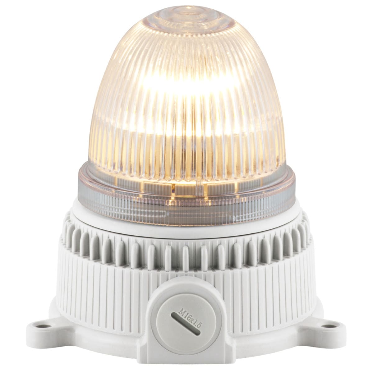 SIRENA - OVULUX FLASH M, lampeggiante, lampada a incandescenza, IP65, V24/240AC, base grigia