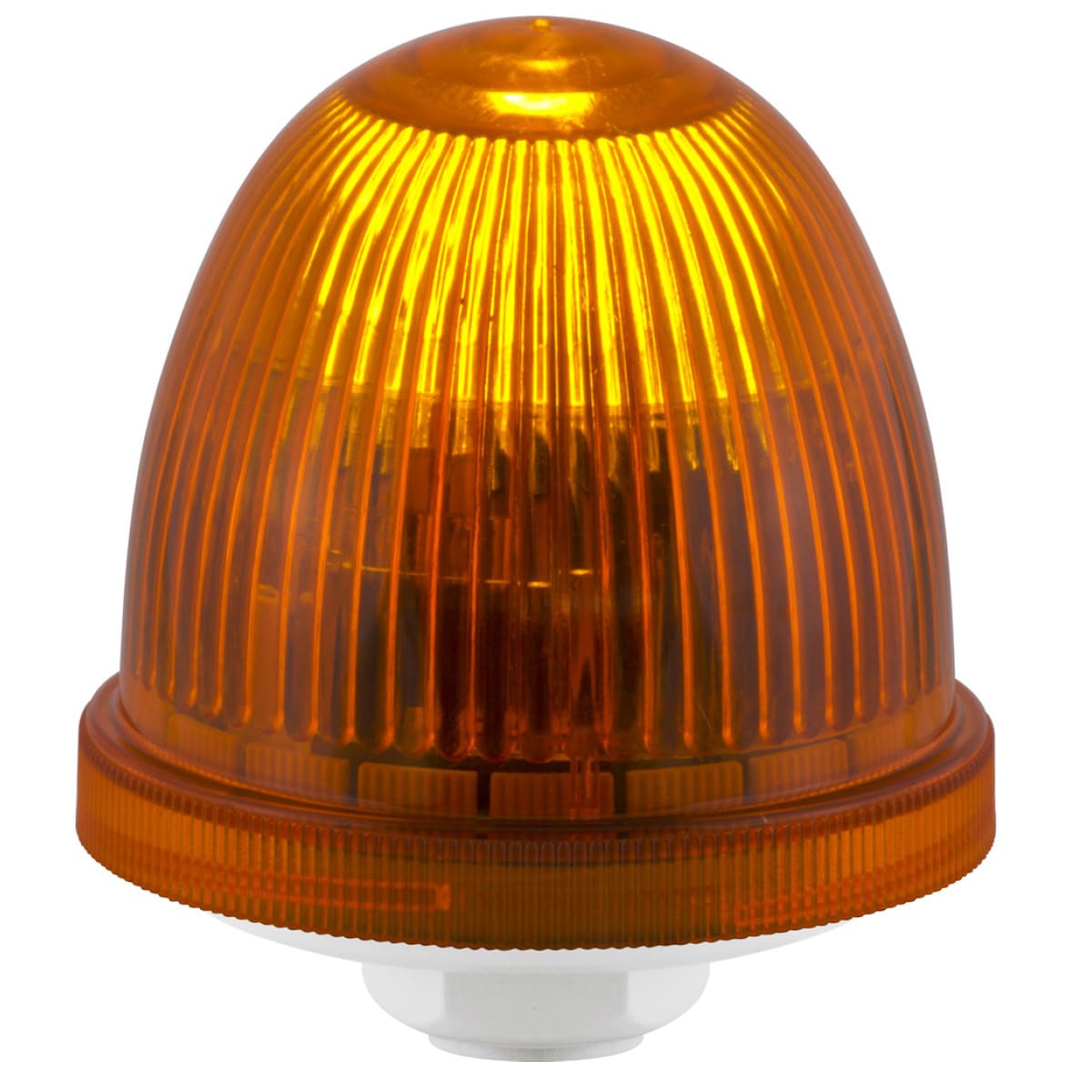 SIRENA - OVOLUX X R arancione, luce a flash, luce allo xeno, IP65, V24ACDC, base grigia