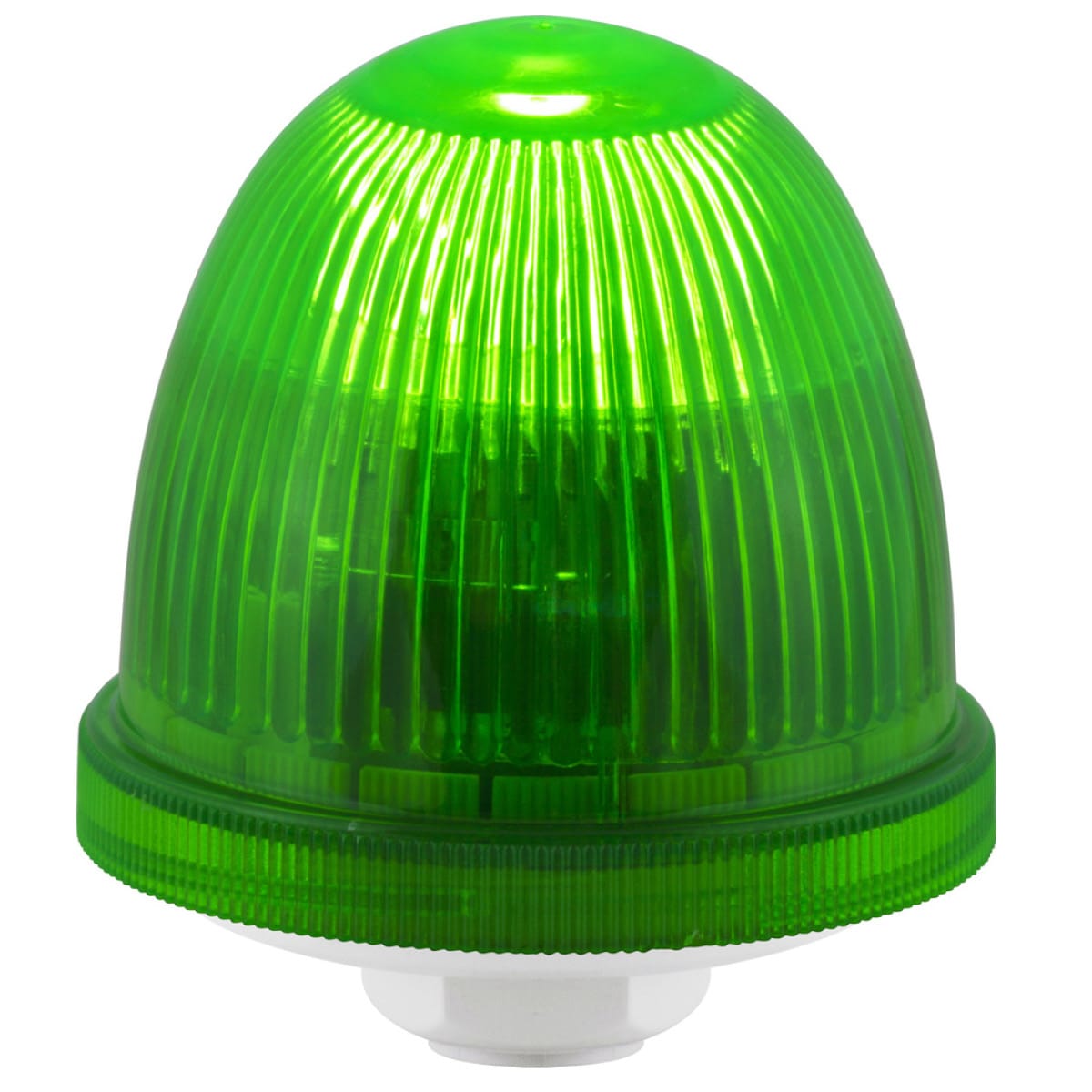SIRENA - OVOLUX X R verde, luce a flash, luce allo xeno, IP65, V24ACDC, base grigia