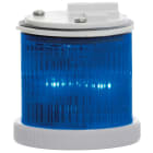 SIRENA - MINITWS STY/FLASHLED fisso/lampeggiante , allCOLOR, IP66, V24ACDC, ghiera GRIGIA