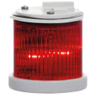 SIRENA - MINITWS STY/FLASH, LED fisso/lampeggiante , allCOLOR, IP66, V110AC, ghiera GRIGIA