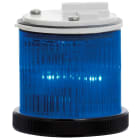 SIRENA - MINITWS STY/FLASH, LED fisso/lampeggiante , allCOLOR, IP66, V24ACDC, ghiera NERA