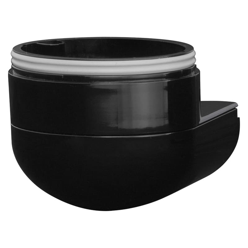 SIRENA - ELYPS MB WALL BASE NERA, base per il montaggio superficiale 32368