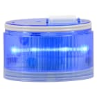 SIRENA - ELYPS : modello luminoso LED blu - luce fissa - lente colorata - 12V