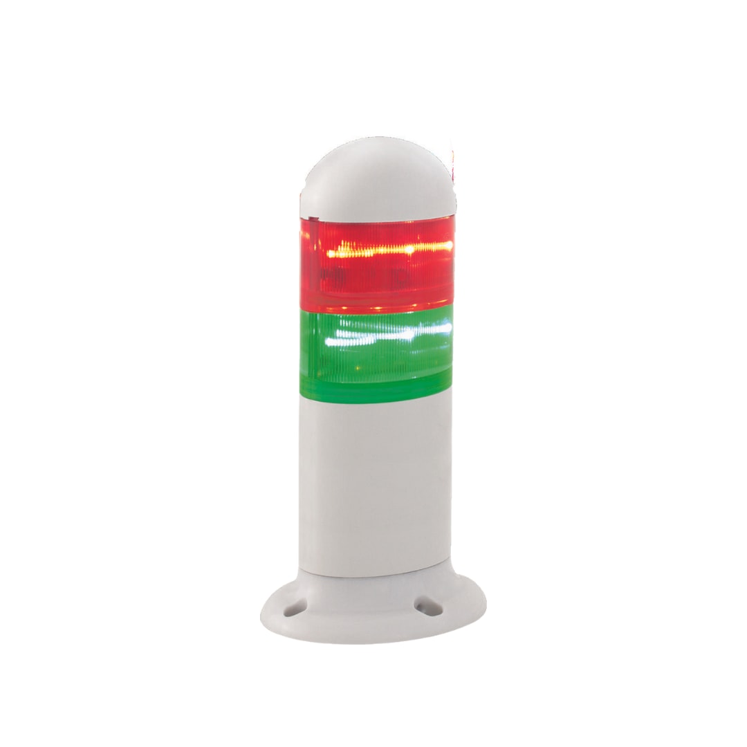 SIRENA - ELYPS WM LT+2LM GR/RD+MB FLAT V24ACDC GY