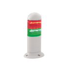 SIRENA - ELYPS WM LT+2LM GR/RD+MB FLAT V24ACDC GY
