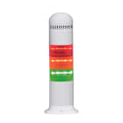 SIRENA - ELYPS WM LT+GRE/AMB/RD+AM+MBFLAT V24ACDC