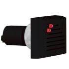 SIRENA - BIP84 ad incasso (diam 30 mm) tono acustico 80db IP30 V110DC 2200/3500Hz base nera 33067