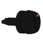 SIRENA - BIP 92 ad incasso (16-22-30 diam) tono acustico 75db IP30 V240DC 3600Hz base nera