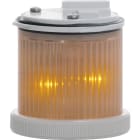 SIRENA - MINITWS STY/FLASH LED fisso/lampeggiante regolabile allCLEAR IP66 V24ACDC ghiera GRIGIA