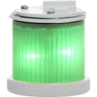 SIRENA - MINITWS STY/FLASH LED fisso/lampeggiante regolabile allCLEAR IP66 V110AC ghiera GRIGIA