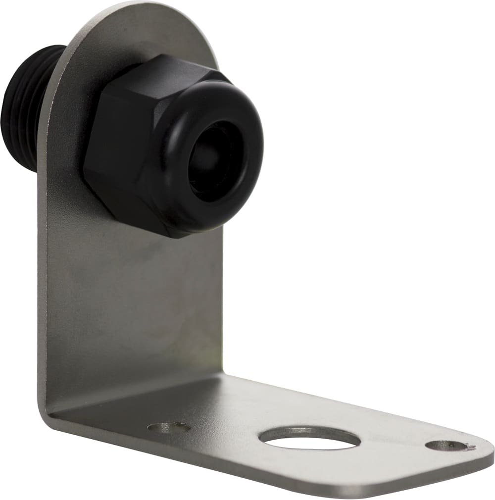SIRENA - TWS STAINLESS BRACKET GRIGIA supporto in acciaio INOX pressacavo 1/2 NPT