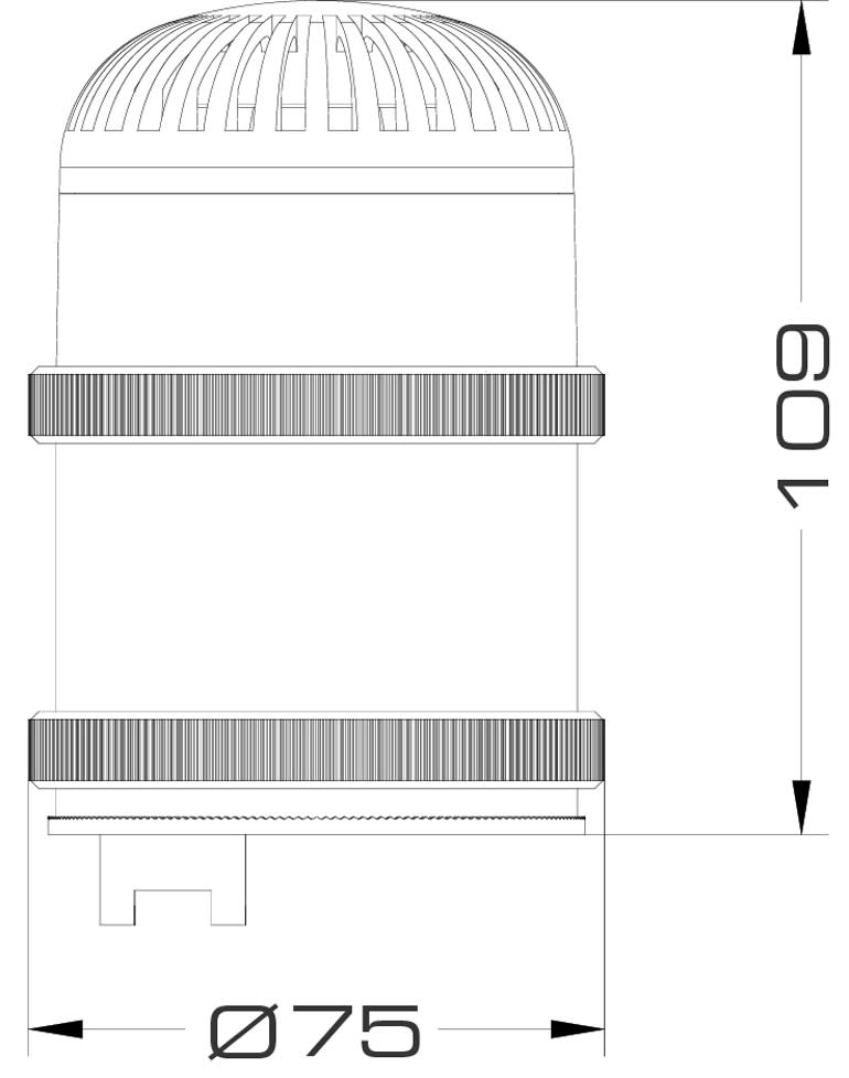 SIRENA - TWS SOUNDER A+ GRIGIO  magnetodinamico 16 tonalit? 95db IP65 V12/24ACDC
