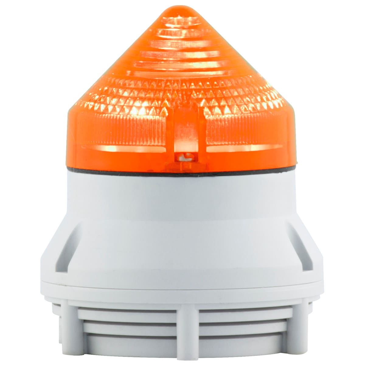 SIRENA - CTL600 ACUSTICA fissa/lampeggiante suono continuo/intermittente 65db IP30 V12ACDC diam 60mm