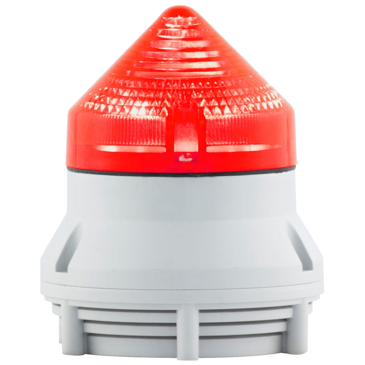 SIRENA - CTL600 ACUSTICA fissa/lampeggiante suono continuo/intermittente 65db IP30 V24ACDC diam 60mm