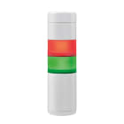 SIRENA - EOS : COLONNA DI SEGNALAZIONE PRE-ASSEMBLATA ROSSA - VERDE - BUZZER - 12/24V