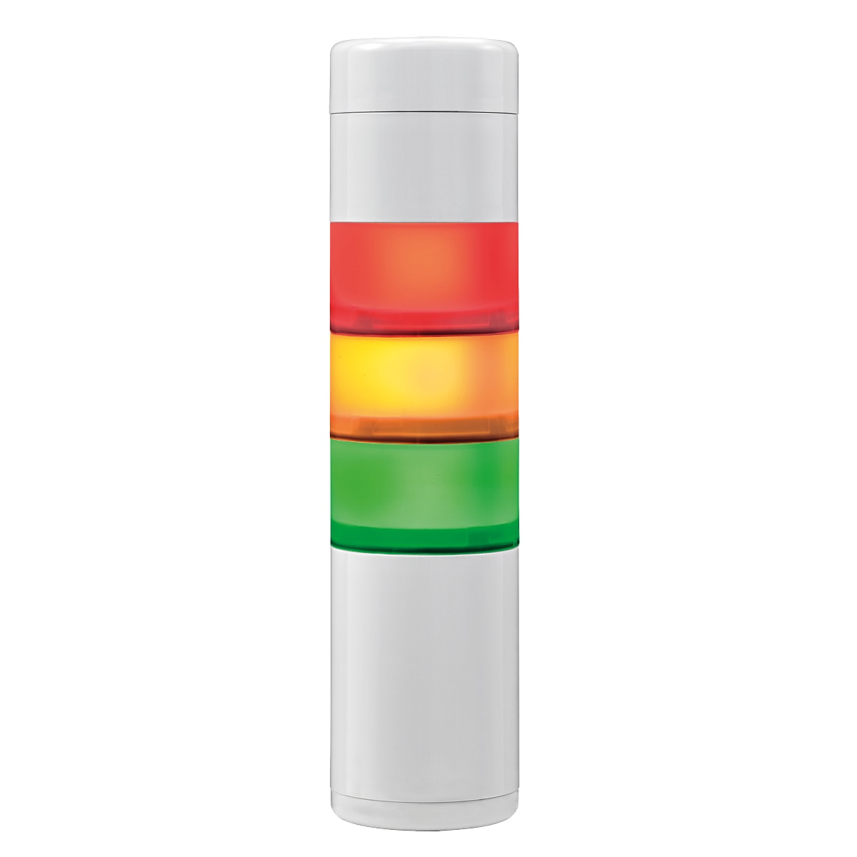 SIRENA - EOS : COLONNA DI SEGNALAZIONE PRE-ASSEMBLATA ROSSA ARANCIONE VERDE + BUZZER 12/24V 36904