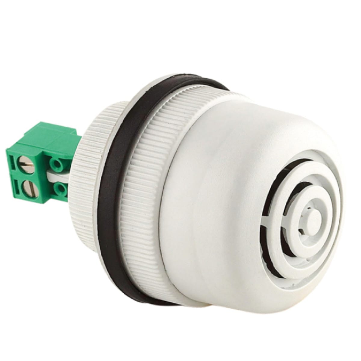 SIRENA - BEBIP buzzer ad incasso (16-22-30mm) con ghiera suono intermittente 82db IP55 V240AC