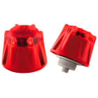 SIRENA - buzzer acustico-luminoso 3 suoni (continuo/intermittente lento/veloce) 85db IP55