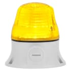 SIRENA - MICROLAMP LED per segnalazione macchina luce fissa/lampeggiante IP54 V12/24ACDC