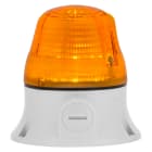 SIRENA - MICROLAMP LED per segnalazione macchina luce fissa/lampeggiante IP54 V90/240AC