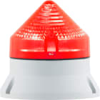 SIRENA - CTL600 LED , luce fissa/lampeggiante, IP54, V90/240AC, diam 60mm, base grigia
