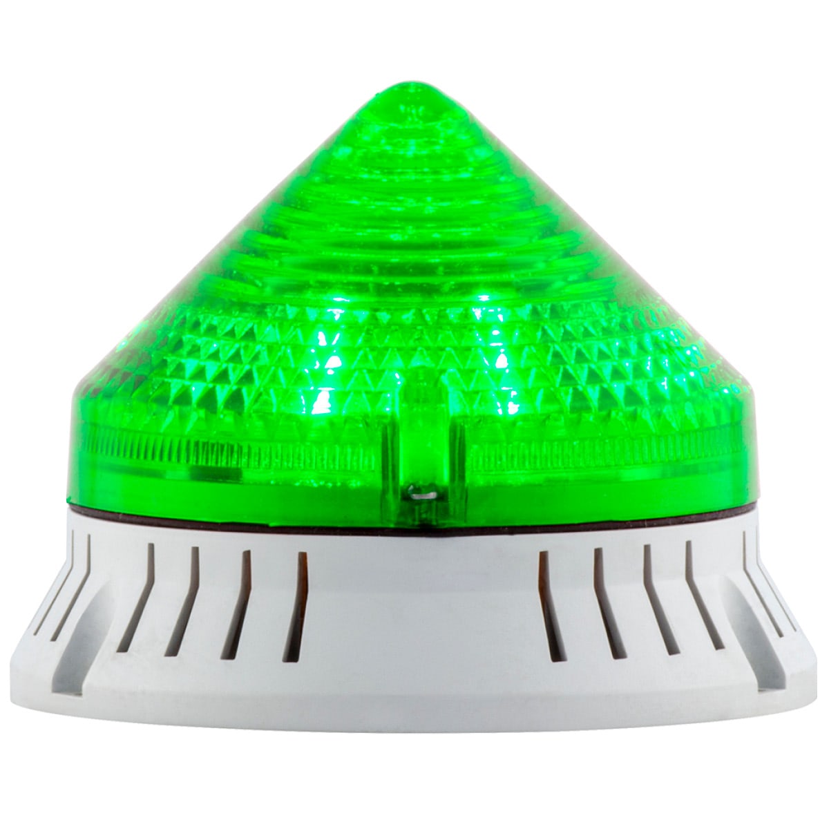 SIRENA - CTL900 LED ACUSTICA fissa/lampeggiante suono continuo/intermittente 72db IP30 diam 90mm