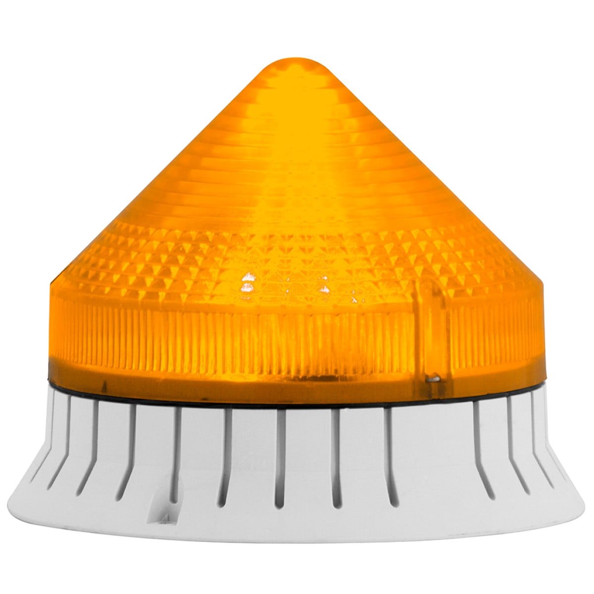 SIRENA - CTL1200 LED , luce fissa/lampeggiante, IP54, V12/24ACDC, diam 120mm, base grigia