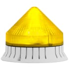 SIRENA - CTL1200 LED , luce fissa/lampeggiante, IP54, V90/240AC, diam 120mm, base grigia